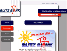 Tablet Screenshot of blitz-blank-iserlohn.de